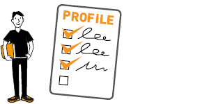 How to create an attractive and complete profile